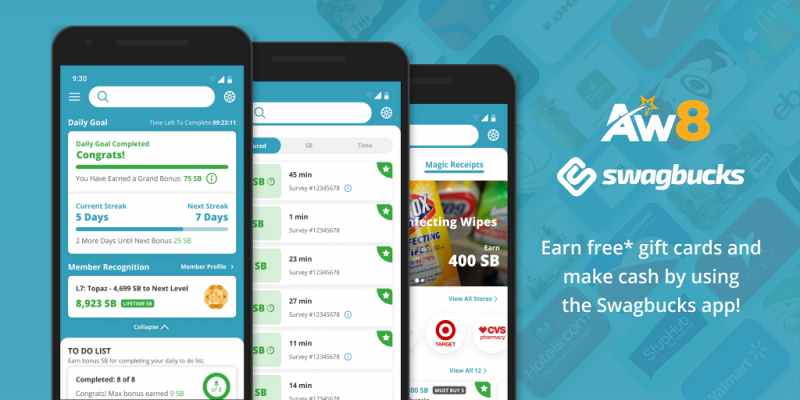 Swagbucks app kiếm tiền online uy tín