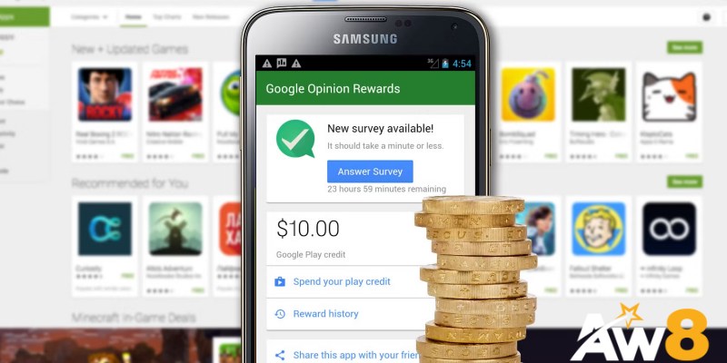 Google Opinion Rewards – Kiếm Tiền Từ Khảo Sát